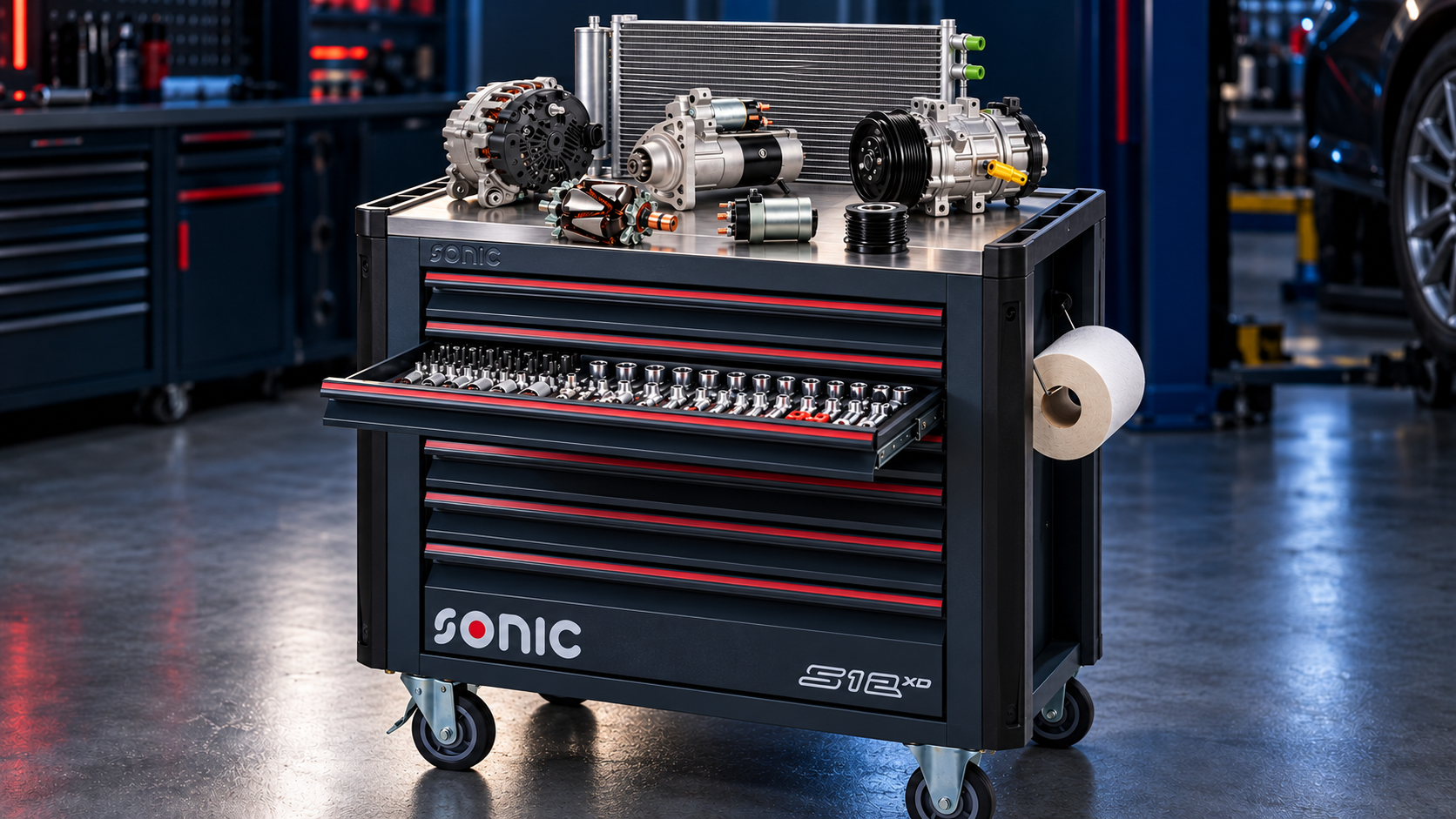 Startmotoren, dynamo’s & airco-onderdelen